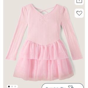 Gymboree girls glittered tiered tutu dress on Pointe